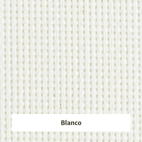 Estor enrollable screen 10% de apertura - muestra color blanco