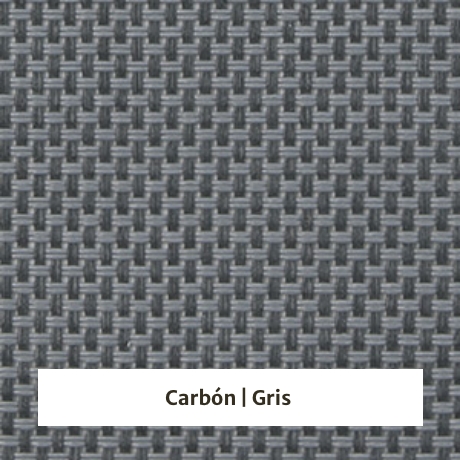 Estor enrollable screen 10% de apertura - muestra color carbón/gris