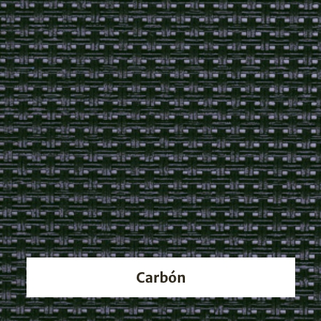 Estor enrollable screen 10% de apertura - muestra color carbón