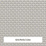 Estor enrollable screen 10% de apertura - muestra color gris perla/lino