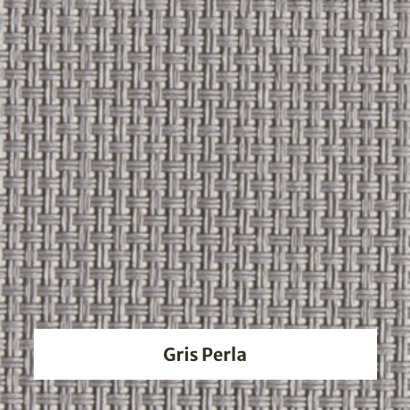 Estor enrollable screen 10% de apertura - muestra color gris perla