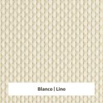 Estor enrollable screen 5% de apertura - muestra color blanco/lino