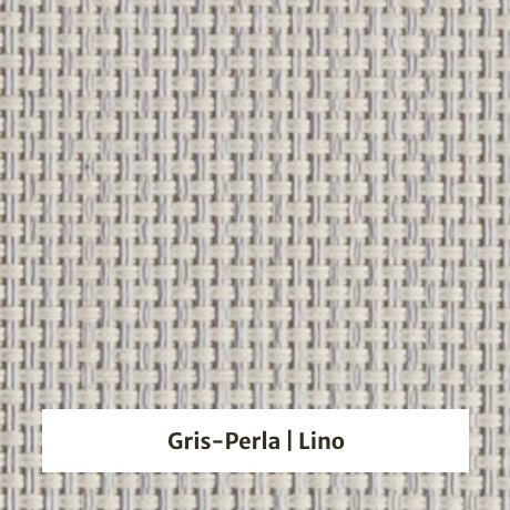 Estor enrollable screen 5% de apertura - muestra color gris perla/lino