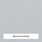 Estor enrollable Screen Poliester 10% de apertura - muestra color blanco/gris perla
