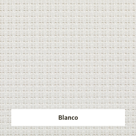 Estor enrollable Ecologic 8% de apertura - color blanco