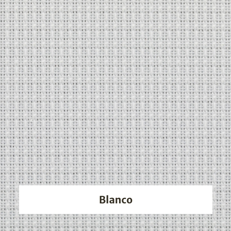 Estor enrollable screen Metal Efficiency Ecologic 1% de apertura - muestra color blanco