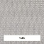 Estor enrollable screen Metal Efficiency Ecologic 3% de apertura - muestra color niebla