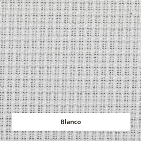 Estor enrollable screen Metal Efficiency Ecologic 8% de apertura - muestra color blanco