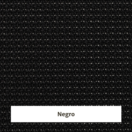 Estor screen enrollable Metal Efficiency 8% apertura - muestra color negro