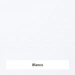 Estor enrollable screen Opac 0% de apertura - muestra color blanco