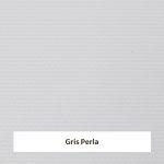 Estor enrollable screen Opac 0% de apertura - muestra color gris perla