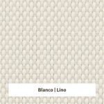 Estor enrollable screen 1% de apertura - muestra color blanco/lino