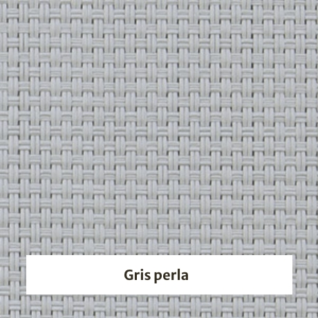 Estor enrollable screen 1% de apertura - muestra color gris perla