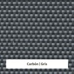 Estor enrollable screen 3% de apertura - muestra color carbón/gris