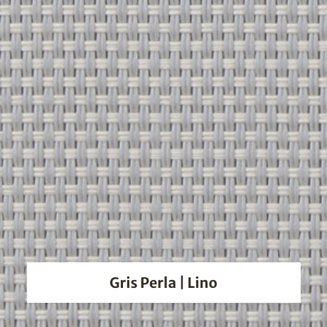 Estor enrollable screen 3% de apertura - muestra color gris perla/lino