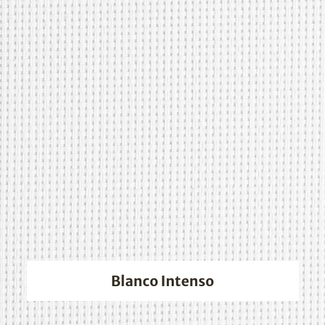 Estor enrollable Screen Poliester 1% de apertura - muestra color blanco intenso