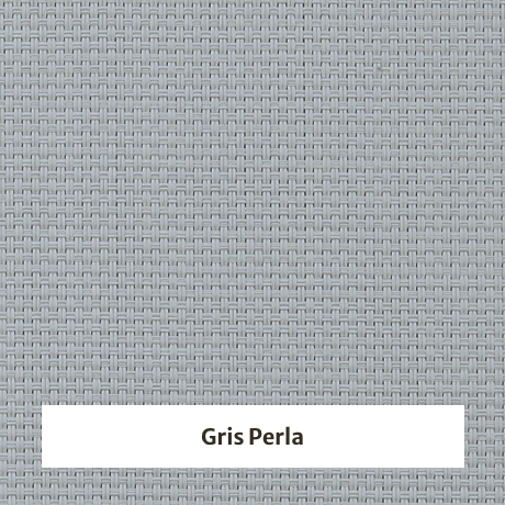 Estor enrollable Screen Poliester 1% de apertura - muestra color gris perla