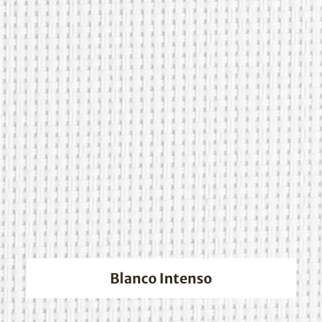Estor Screen poliester con apertura 5% - muestra color blanco intenso