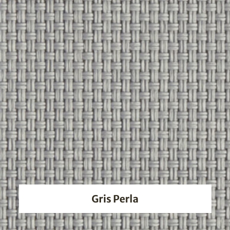 Estor Screen poliester con apertura 5% - muestra color gris perla