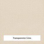 Estor enrollable screen Shiny 5% de apertura - muestra color transparente/lino