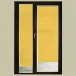 Estor enrollable screen para puertas y ventanas Shiny Bicolor 5% de apertura