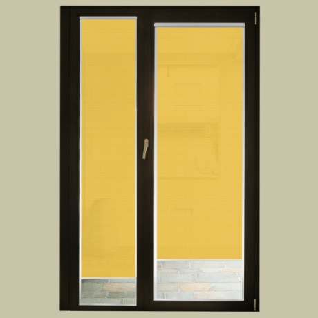 Estor enrollable screen para puertas y ventanas Shiny Bicolor 5% de apertura