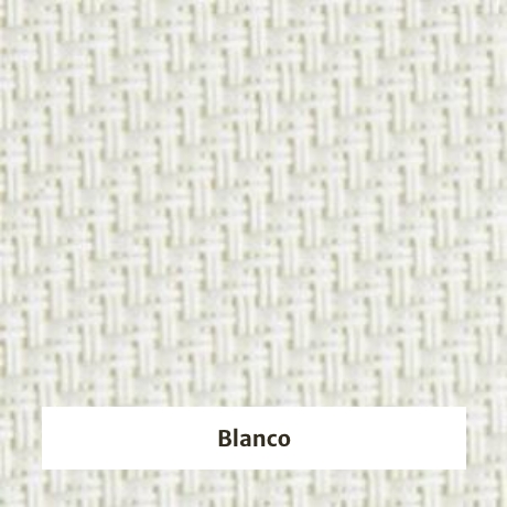 Estor screen enrollable de exterior Outdoor 1% apertura - muestra color blanco
