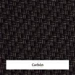 Estor screen enrollable de exterior Outdoor 1% apertura - muestra color carbón