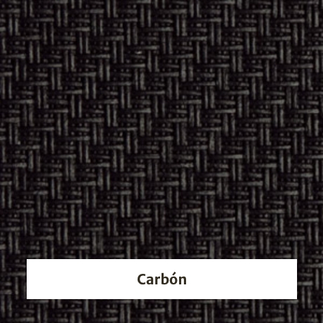 Estor screen enrollable de exterior Outdoor 1% apertura - muestra color carbón