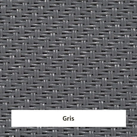 Estor screen enrollable de exterior Outdoor 10% apertura - muestra color gris