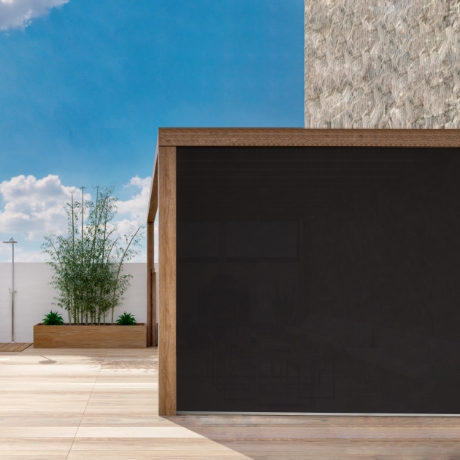 Estor enrollable screen para exterior Outdoor Solar 3% de apertura