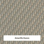 Estor screen enrollable de exterior Outdoor 5% apertura - muestra amarillo huevo