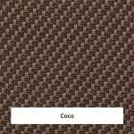 Estor screen enrollable de exterior Outdoor 5% apertura - muestra coco