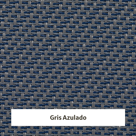 Estor screen enrollable de exterior Outdoor 5% apertura - muestra gris azulado