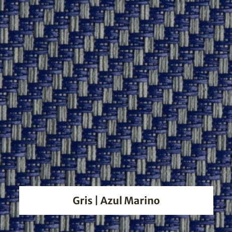 Estor screen enrollable de exterior Outdoor 5% apertura - muestra color gris/azul marino