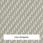Estor screen enrollable de exterior Outdoor 5% apertura - muestra lino/gris perla