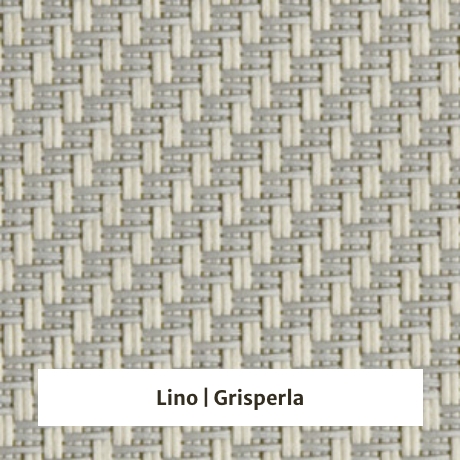 Estor screen enrollable de exterior Outdoor 5% apertura - muestra lino/gris perla