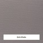 Estor enrollable screen para exterior Outdoor Solar 3% de apertura - muestra color gris visón